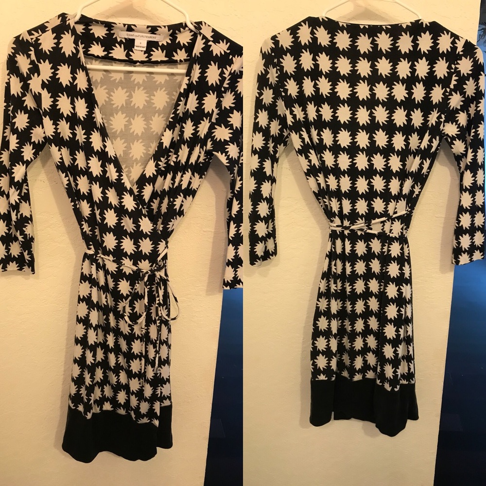 Dvf Classic Wrap Dress - image 1